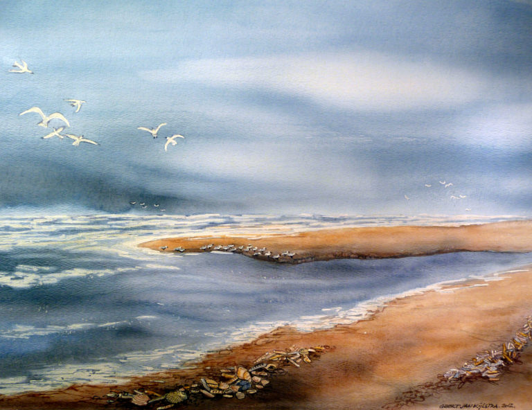 Aquarel strand 02