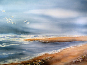 Aquarel strand 02